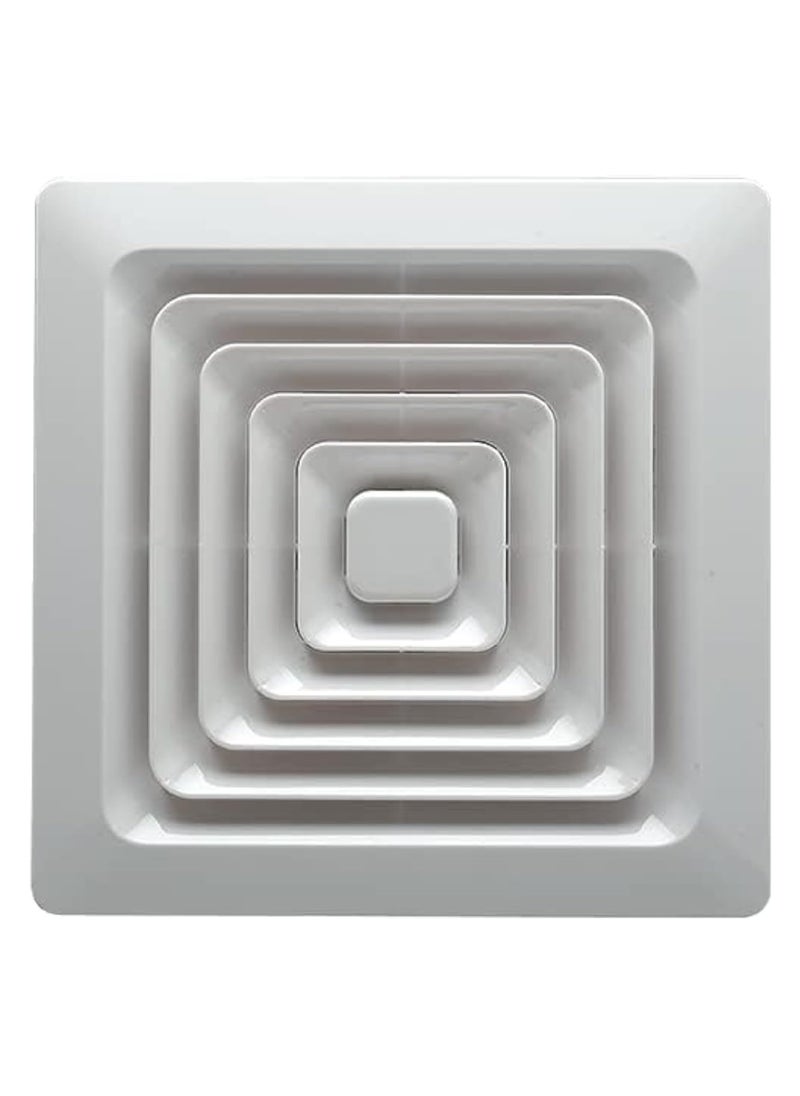 RACO RACO Ceiling Mounted Exhaust Fan - Ceiling Exhaust Fan - Kitchen Bathroom Extractor Exhaust Fan, Powerful High-Power, Low-Noise Ceiling-type Ultra-thin Silent Fan Suitable (6 INCH)  - Image 1