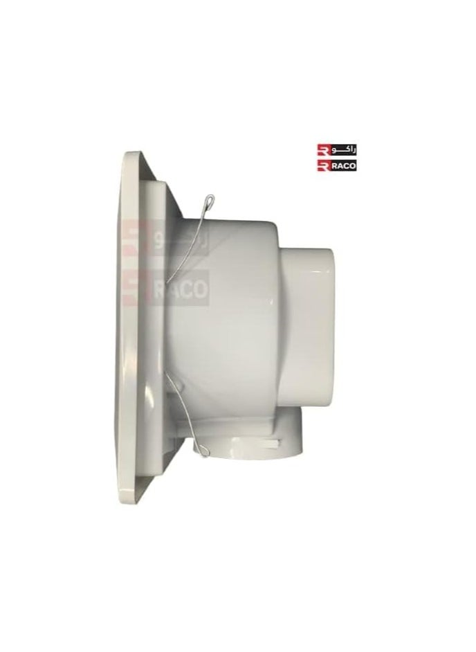 RACO RACO Ceiling Mounted Exhaust Fan - Ceiling Exhaust Fan - Kitchen Bathroom Extractor Exhaust Fan, Powerful High-Power, Low-Noise Ceiling-type Ultra-thin Silent Fan Suitable (6 INCH)  - Image 2