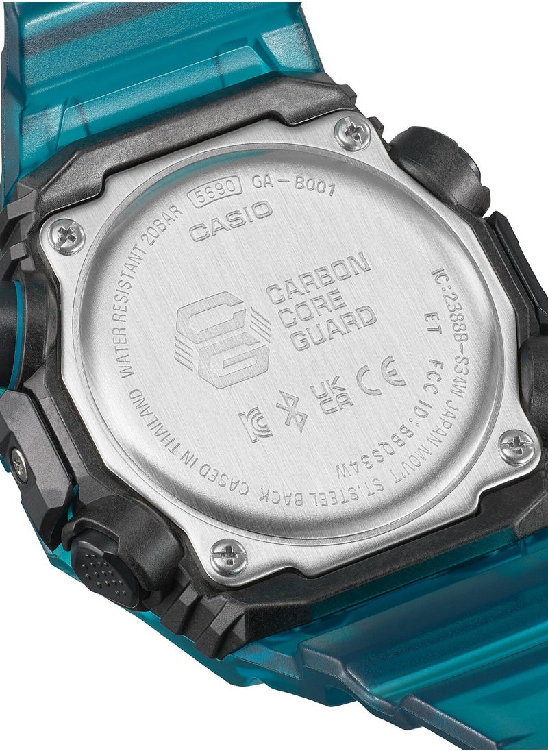 Analog-Digital Resin Band Men's Wrist Watch For Men's GA-B001G-2ADR