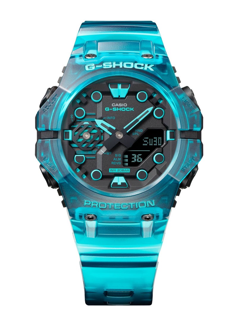 Analog-Digital Resin Band Men's Wrist Watch For Men's GA-B001G-2ADR