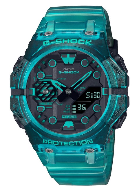Analog-Digital Resin Band Men's Wrist Watch For Men's GA-B001G-2ADR