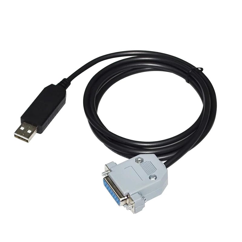 FT232RL USB to DB15 Female Serial Adapter RS232 Cable 5M Black for AELITE NXT - Image 3