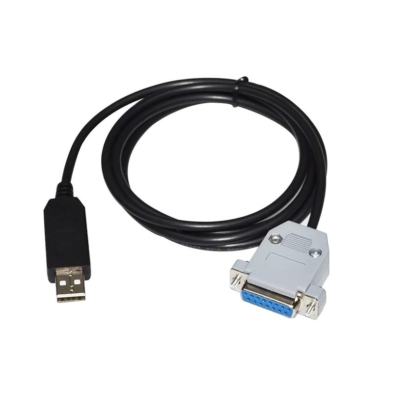 FT232RL USB to DB15 Female Serial Adapter RS232 Cable 5M Black for AELITE NXT - Image 2