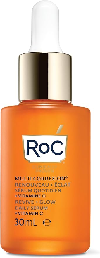 RoC RoC Multi Correxion Revive Glow Daily Serum Vitamin C Blend for Brighter Firmer Skin Anti Wrinkle and Anti Aging Firming Moisturiser 30 ml  - Image 2