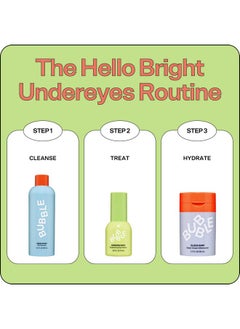 Bubble Skincare Morning Rays Brightening Eye Cream Vitamin C Under Eye Cream For Dark Circles & Puffiness Enriched With Green Tea Extract To Calm Protect & Soothe Skin (15Ml)  - Image 5