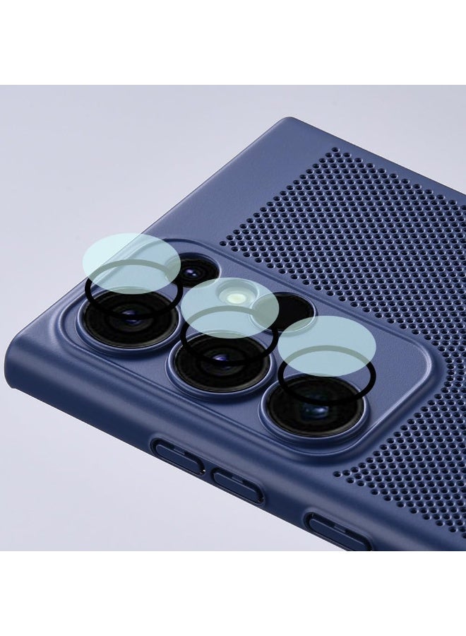 Case For Samsung Galaxy S24 FE Inch Heat Dissipation Case with Built-in Camera Lens Protector Slim Fit Breathable Cooling Anti-Fingerprint Hard PC Back Shockproof Cover - Image 4