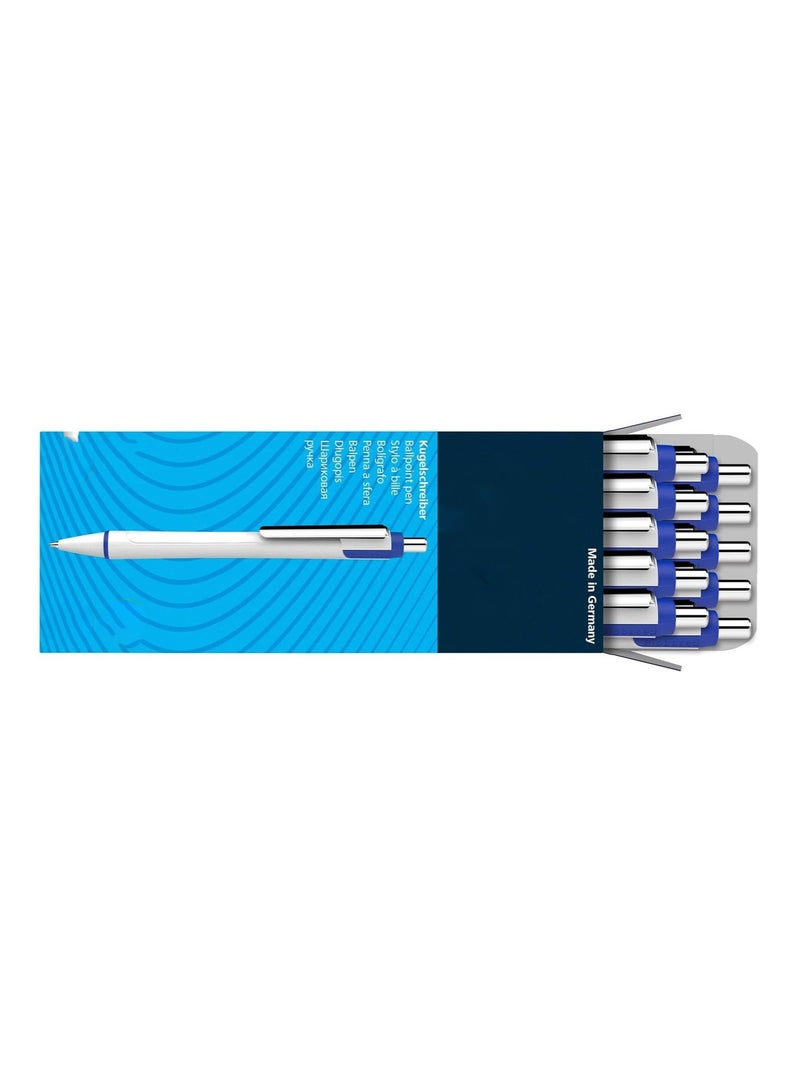 erorex Ballpoint Pens 10 Pack Smooth Writing Blue Ink - Image 3
