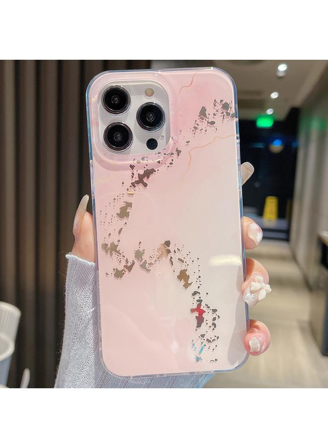 S-TOP Case For iPhone 14 Pro Max Coloured Glaze Marble Phone Case - Image 2