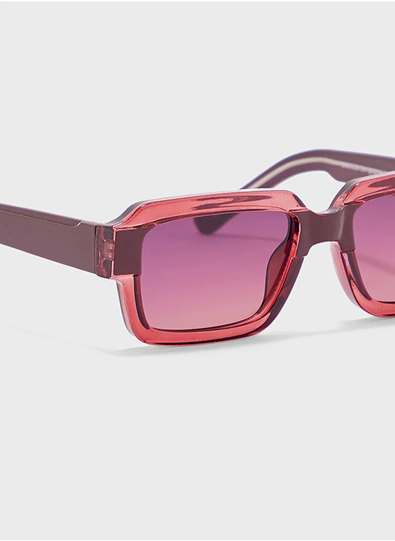 ايلا Polarized Rectangular Sunglasses
