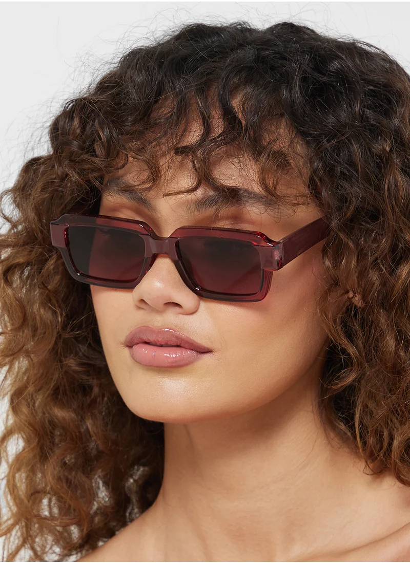 ايلا Polarized Rectangular Sunglasses
