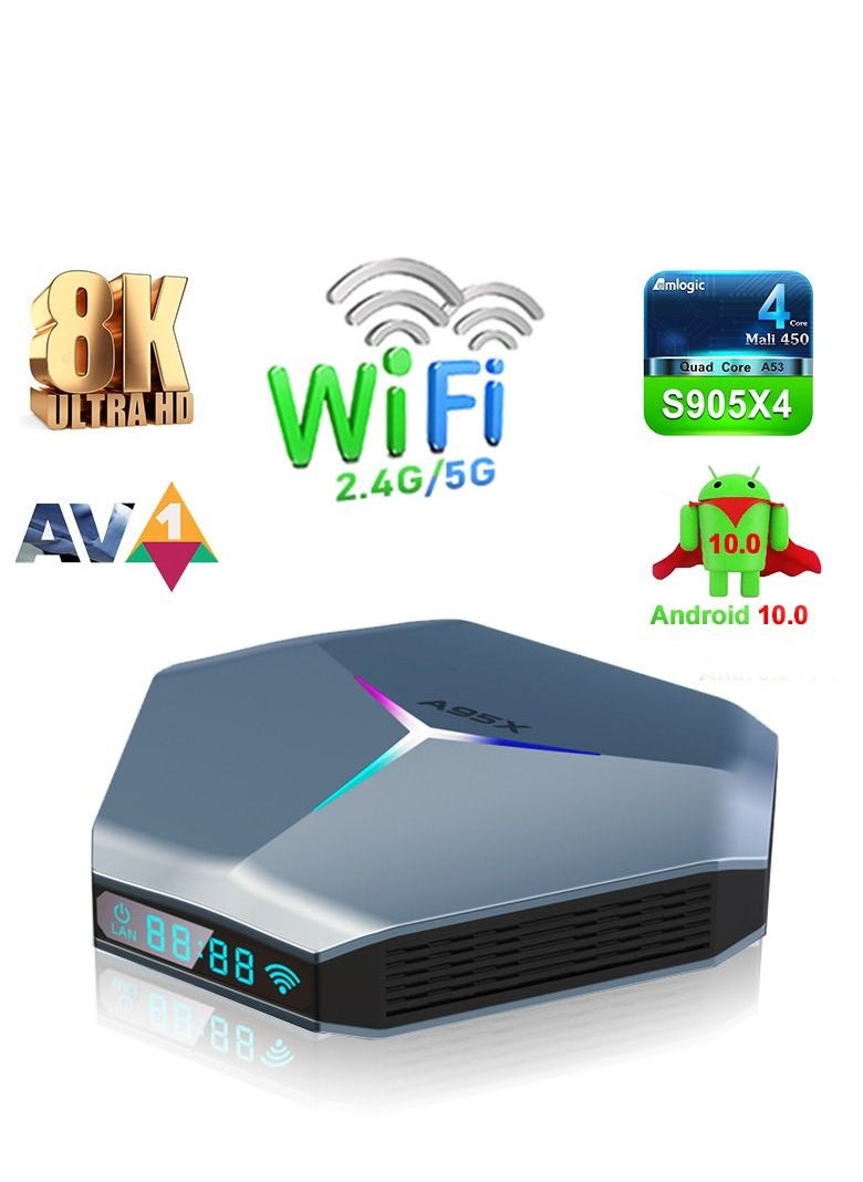 Mi VAZA - Android 10.0 TV Box Amlogic Quad Core Dual WiFi 2.4G/5G - Image 1