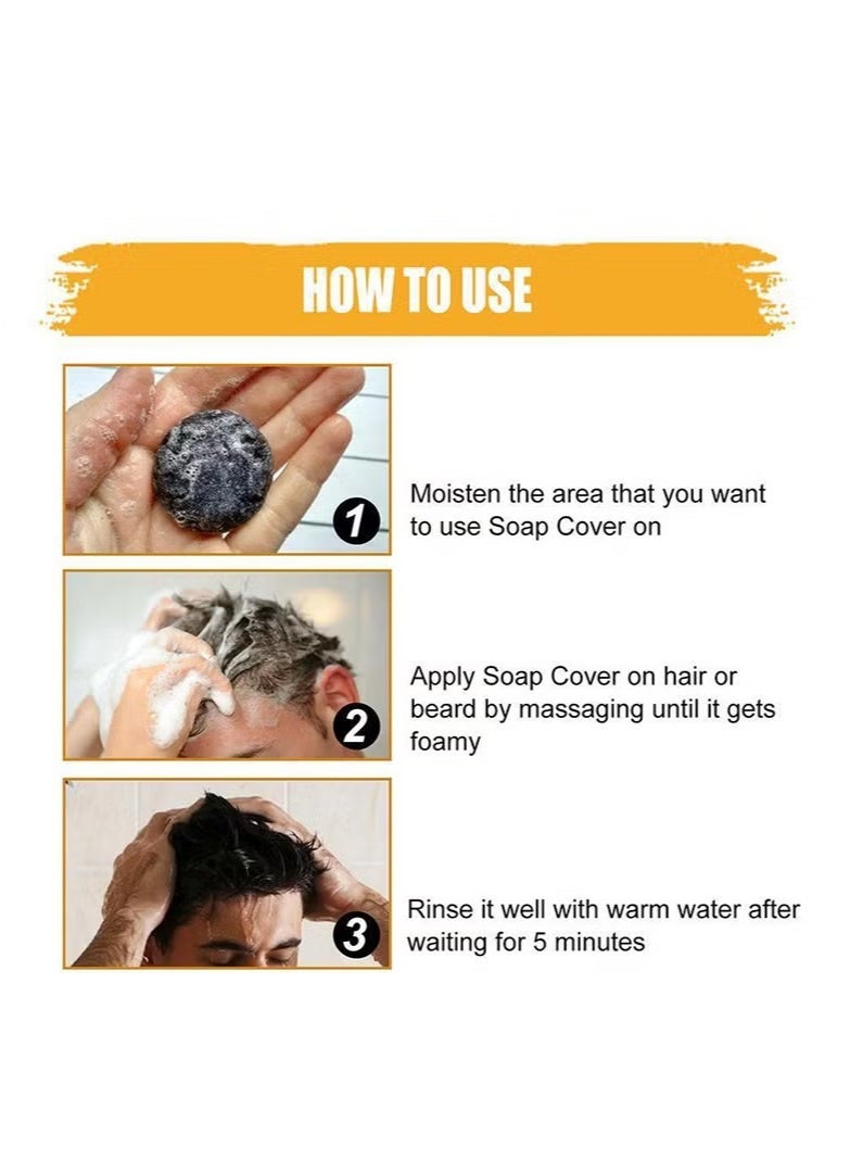 هومتوبس صابون شامبو شو وو صابون يدوي الصنع منظف ومغذي للعناية - Image 4