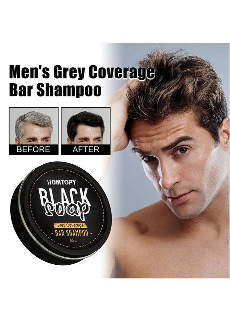 هومتوبس صابون شامبو شو وو صابون يدوي الصنع منظف ومغذي للعناية - Image 2