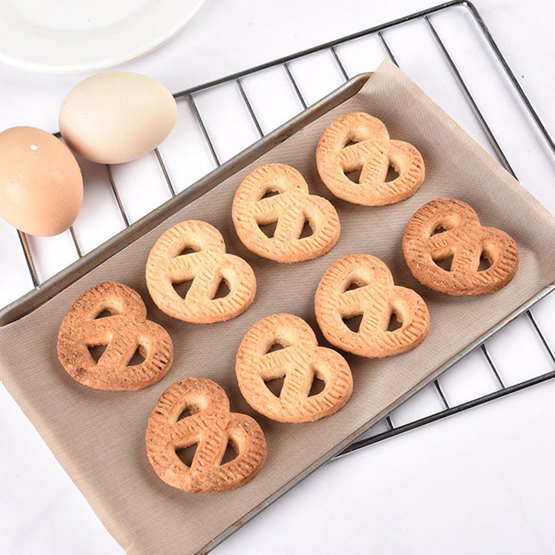 2 Sheets Baking Oilcloth Baking Tray Pad Baking Mat - Image 4