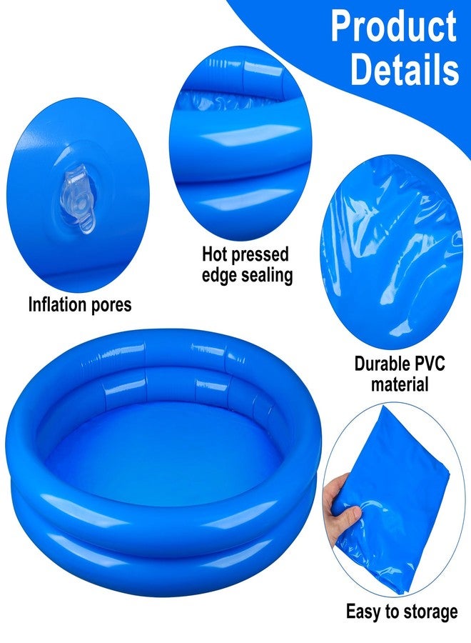 Fairooth Inflatable Pool Foot Bath Basin Swimming Pool Foot Soaking Bath Basin Foot Wash Basin Tub for Pools Entry Ladder Portable Foot Bath Tray with Pump for Above Ground Pools Accessories, 2 Pack - Image 3