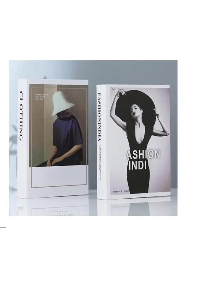 يُسلِّم كتب مزيفة مزخرفة، كتب كلاسيكية عتيقة مصنوعة من الراتنج، ديكور كتب مزيفة، هدايا ديكور للرجال، رف طاولة قهوة، ديكور لغرفة المعيشة - Image 3