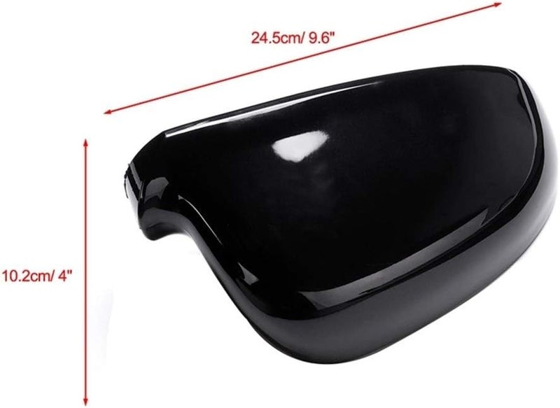 Vuzmode غطاء مرآة الرؤية الخلفية الأسود من Vuzmode لسيارات VW - Image 2