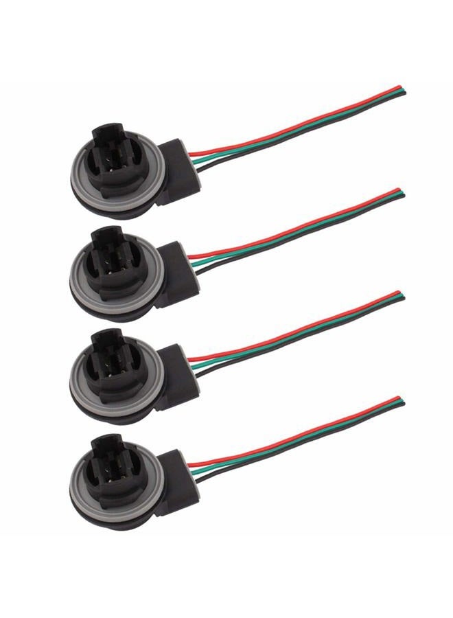Winka 2 Taps 3157 Light Socket Harness Wire Connectors For LED Bulbs, Turn Signal Lights 4 pcs - Image 1