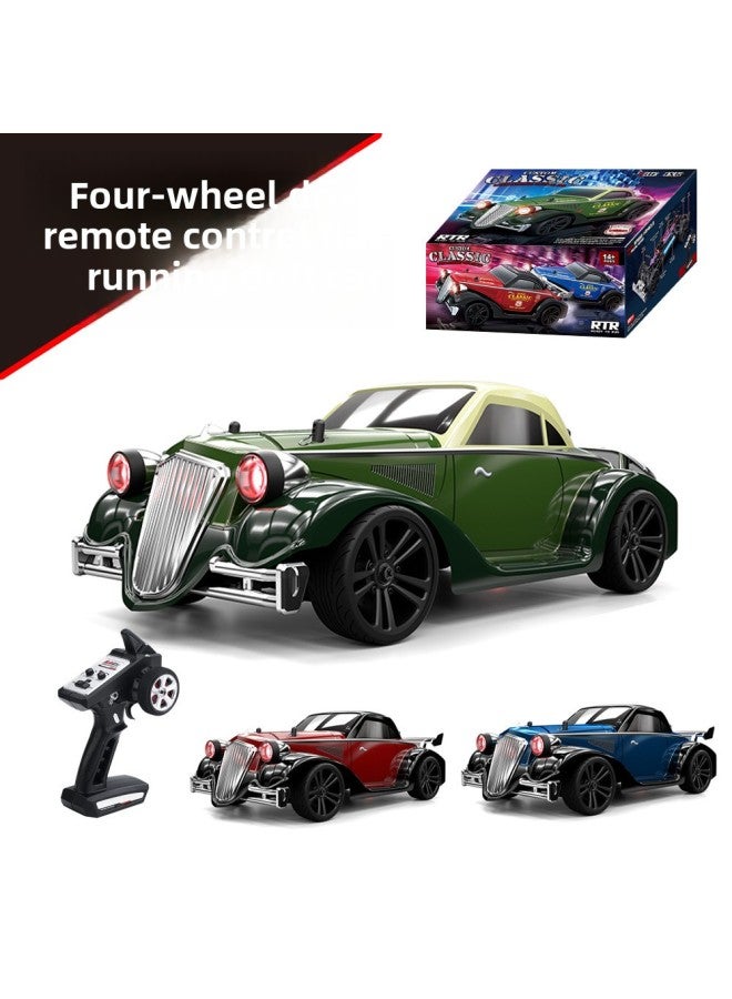Hot 2.4g Four-wheel Drive Master Drift Car 1:16 Light High-speed Racing Car Remote Control Car Model Toy Gift Box-Color:16303 ]-Proportion:1:16  - Image 3