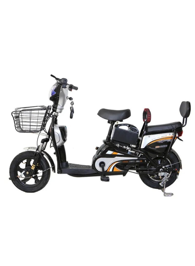 W6 14 Inch Electric Bicycle, Max Assisted Speed 25km/h, 350W, 48V12Ah - Image 2