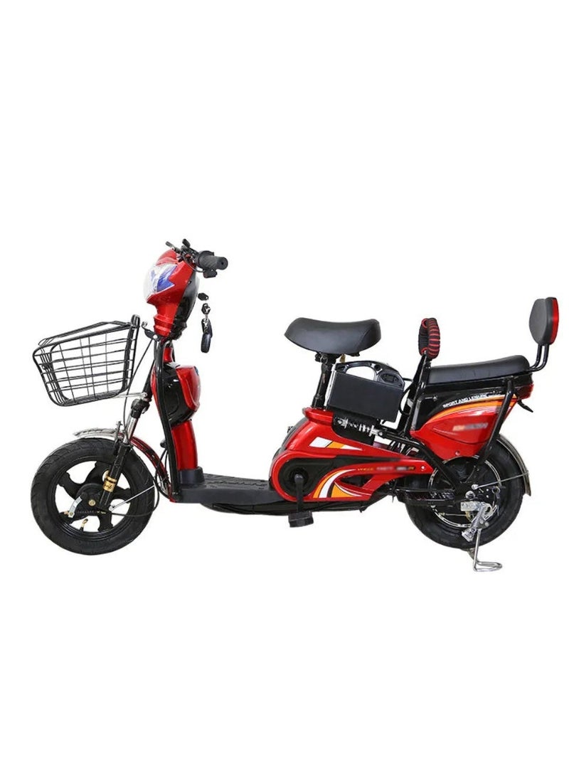 W6 14 Inch Electric Bicycle, Max Assisted Speed 25km/h, 350W, 48V12Ah - Image 1