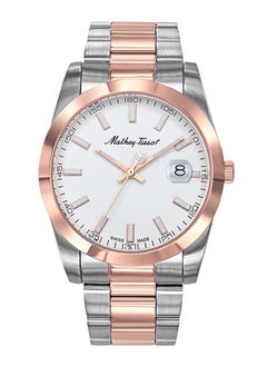 Mathey-Tissot Mathy I Quartz White Dial Men's Watch H450RA  - Image 1