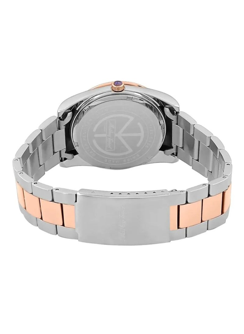 Mathey-Tissot Mathy I Quartz White Dial Men's Watch H450RA  - Image 3