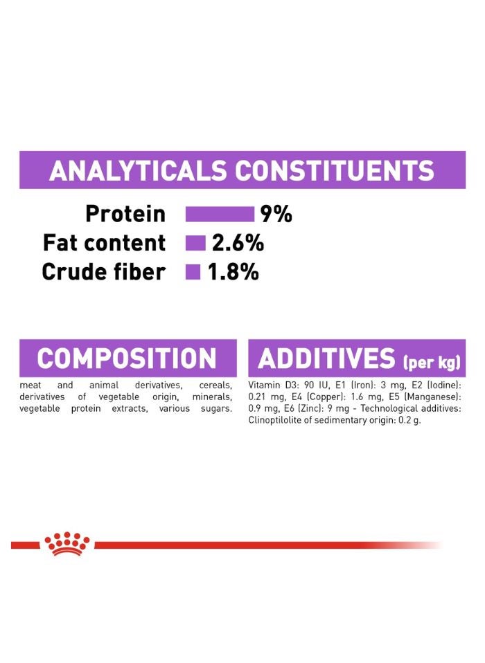 ROYAL CANIN Feline Health Nutrition Sterilised Gravy (WET FOOD - Pouches) 12 x 85g  - Image 4