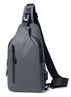 Skycare Skycare Sling Crossbody Bag Small Shoulder Backpack for Men Waterproof Slim Chest Bags Casual Daypack for Travel Cycling  - Image 2
