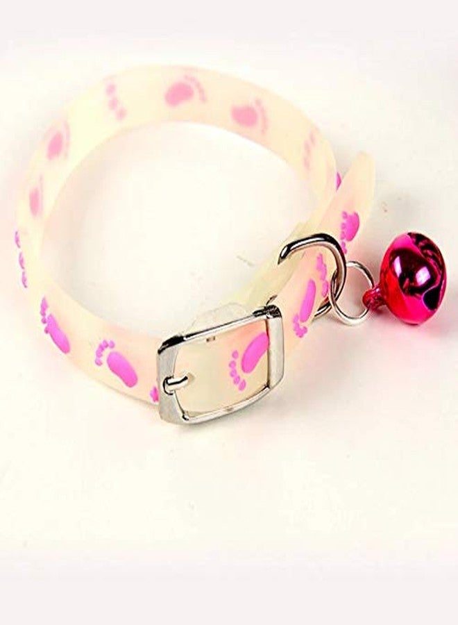 Petlicious & More Cat Kitten Reflective Adjustable Collar Safety Buckle with Bells Cat Radium Adjustable Collar with Bell for Puppy/Kitten (Color May Vary) Pack of Four - Image 4