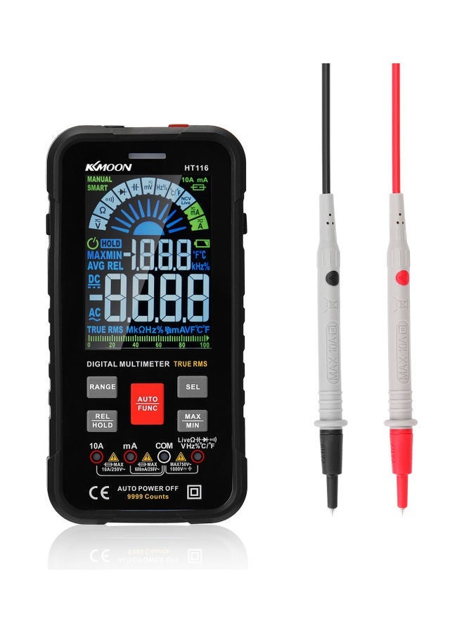 NIBEMINENT HT116 Intelligent Portable Multimeter Black - Image 1