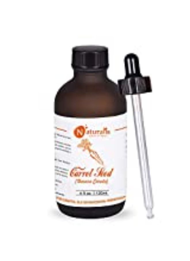 Naturalis - Essence Of Nature Carrot Seed Essential Oil For Skin Rejuvenation & Healthy Hair - 120Ml - Image 1