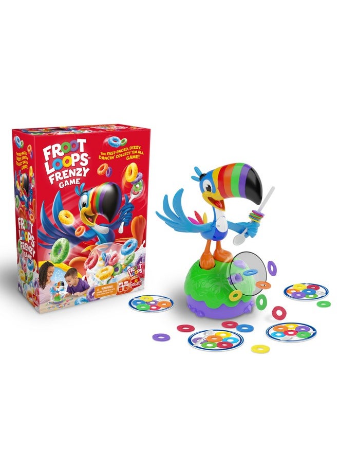 Goliath - Froot Loop Frenzy - Skill & Action Game - The Fast-Paced, Dizzy, Dancin' Collect 'Em All Game! Ages 6 And Up, 2-4 Players - Image 1
