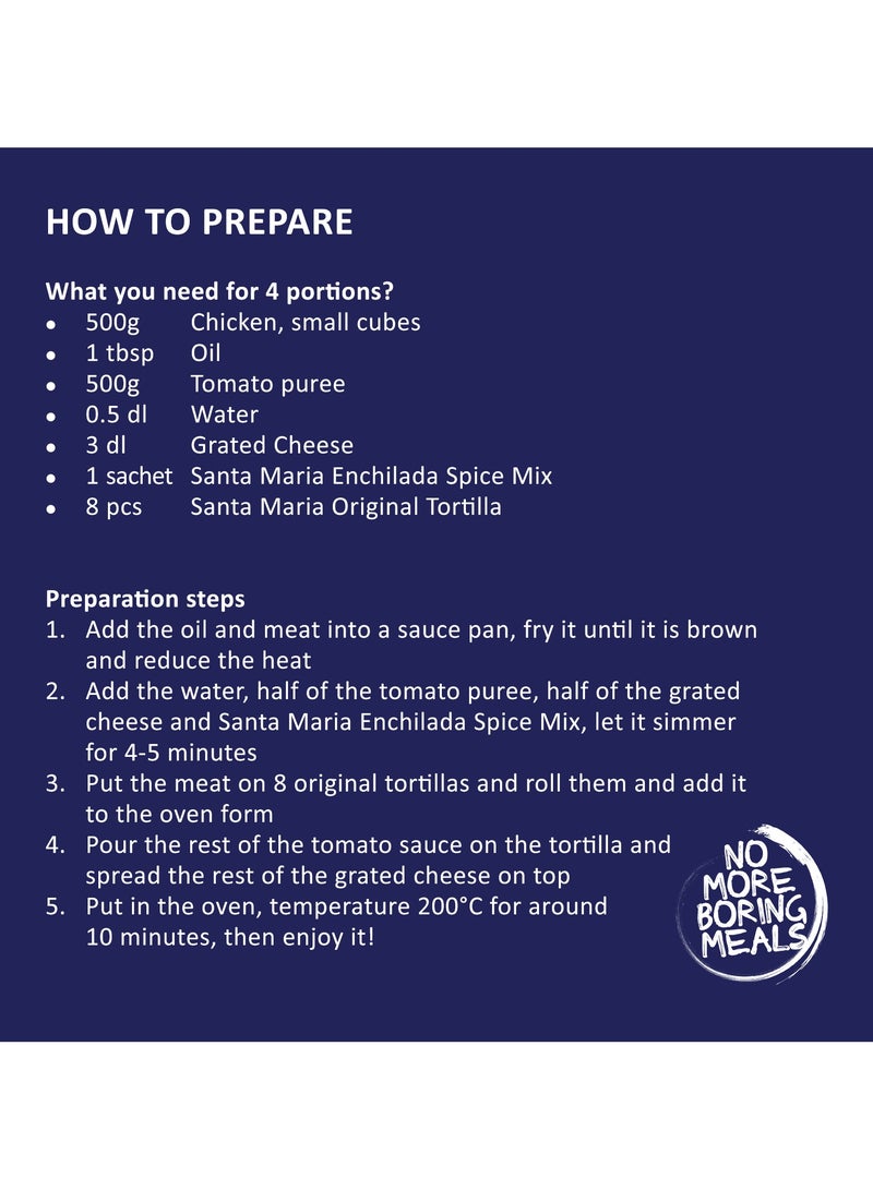 Santa Maria خلطة توابل إنشيلادا متوسطة - Image 3