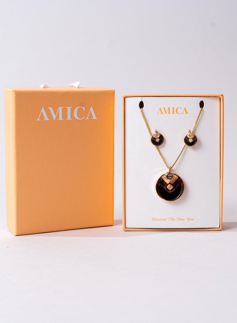 AMICA Necklace & Earring Set - Image 2