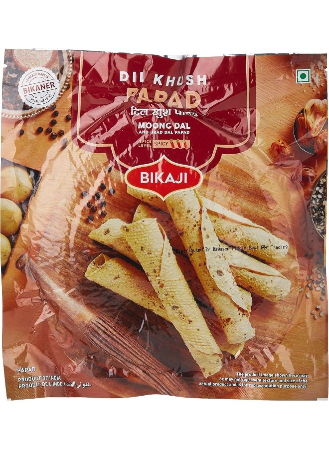 Bikaji Bikaji Papad Dil-Khush 200g Pouch  - Image 1