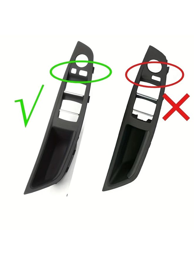 Ergonomic Under Door Pull Handles Red Brown Replacement For Right Hand Drive Cars - Image 4