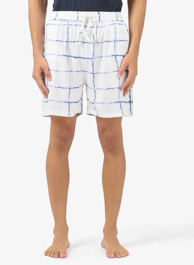 Seventy Five  Nightwear Sleeveless T-Shirt & Shorts Set for Men | Best Price UAE
