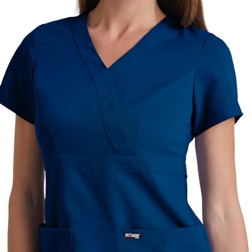 Barco Grey's Anatomy Womens Scrubs, Indigo, X Large - Image 5