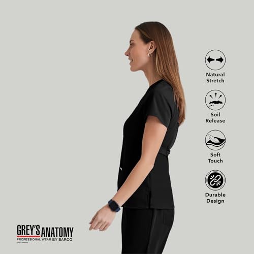 Barco Grey's Anatomy Womens Scrubs, Indigo, X Large - Image 3