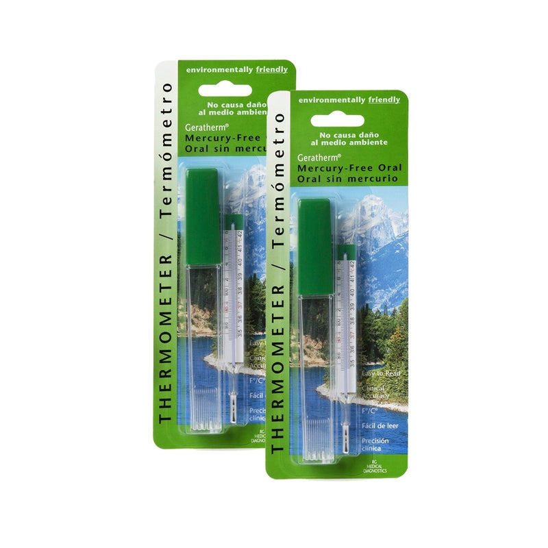 Geratherm Mercury Free Oral Glass Thermometer Pack of 2 - Image 4