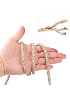 SUNRISE Jute Rope,8mm Thick,91.44m,Strong Hemp Twine Cord For DIY Crafts, Decoration, Gift Wrapping, Garden, Hanging and Packing And Pets Eco Friendly Durable Utility Rope  - Image 2