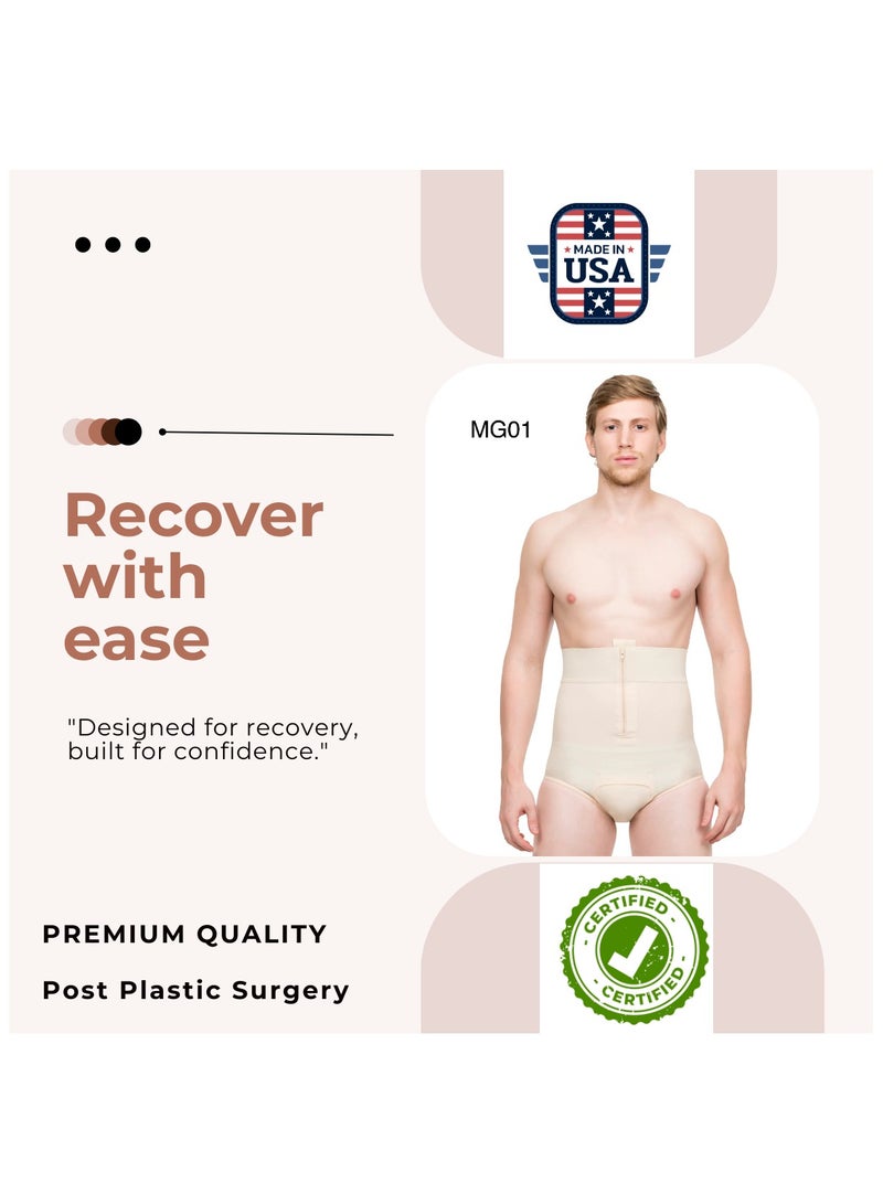 ISAVELA USA High-Quality Girdle with Front Closure Ideal for Post-Surgical Recovery & Comfort (MG01) - Image 2