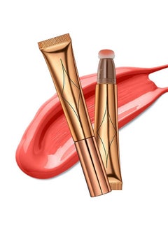 Contour Beauty Wand, Liquid Face Concealer Contouring Highlighter Blusher Stick with Cushion Applicator, Long Lasting Smooth Natural Matte Finish, Lightweight Blendable Super Silky Cream Contour Stick (03# Blush Peach)