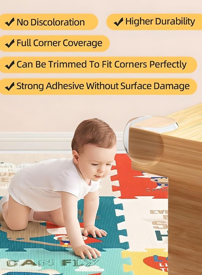 ساراونت 16 قطعة من واقيات الزوايا، زوايا وحواف مقاومة للأطفال، واقيات زوايا الأطفال مع التصاق قوي - Image 4