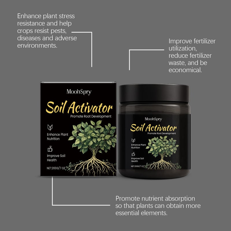 MOONSPRY Soil Activator Promote Root Development,Liquid Fertilizer for Indoor & Outdoor Plants for Raised Garden Beds - Image 5