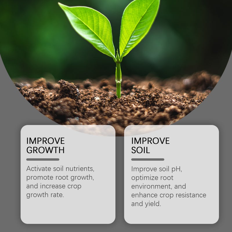 MOONSPRY Soil Activator Promote Root Development,Liquid Fertilizer for Indoor & Outdoor Plants for Raised Garden Beds - Image 4