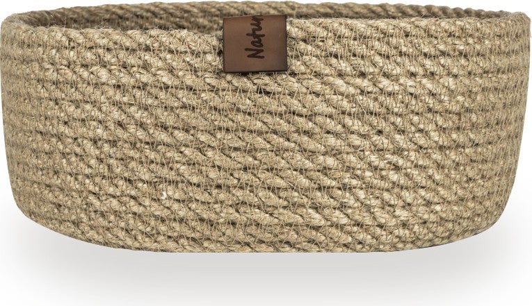 Naturalove Decorative Jute Basket Round Large Size - Image 4