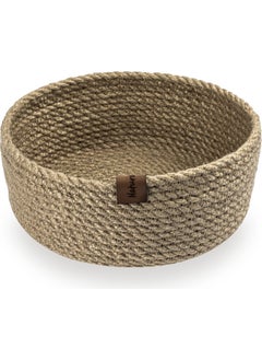 Naturalove Decorative Jute Basket Round Large Size  - Image 2