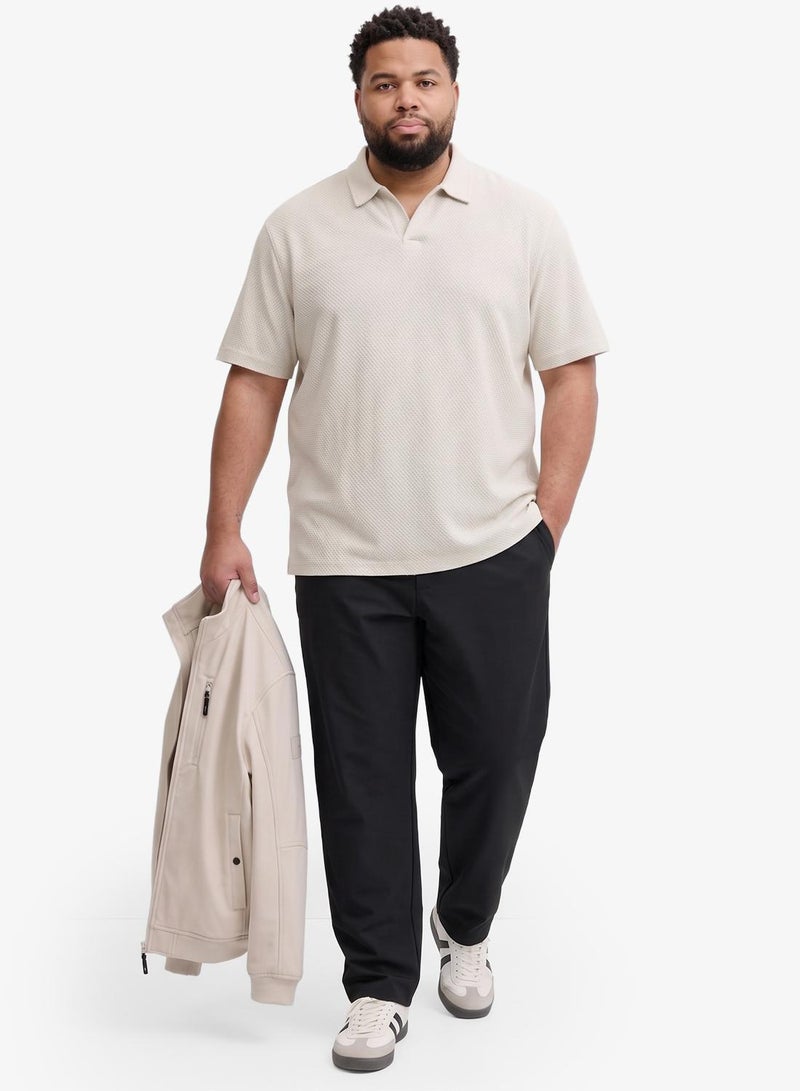 JACK & JONES Plus size standard fit polo - Image 1